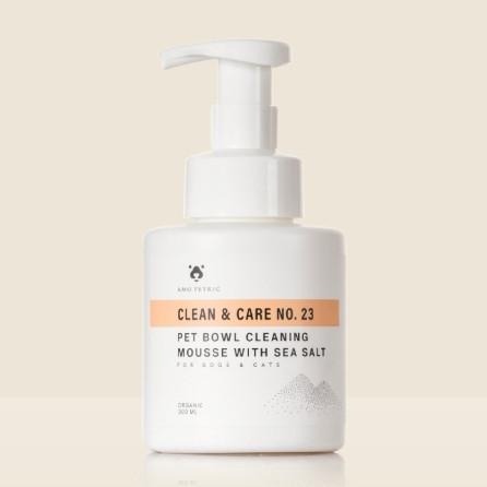 Amo Petric 寵物洗碗慕斯 送海綿 350ml  洗碗幕斯 寵物洗碗精 深層去汙  【QQ毛寵物】-細節圖5