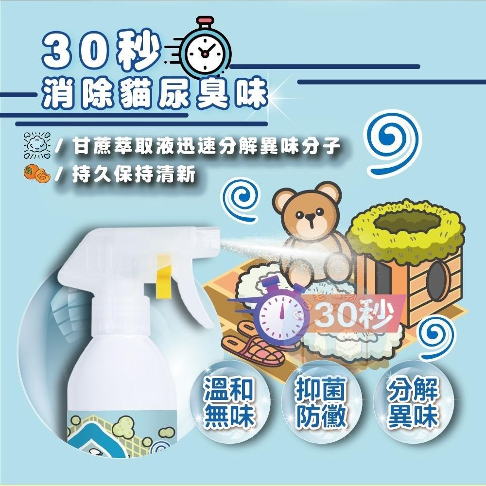 臭味滾 貓用除臭抑菌噴霧 狗用除臭噴霧 貓咪除臭 狗狗除臭 除臭噴霧 貓咪除臭 【QQ毛寵物】-細節圖7