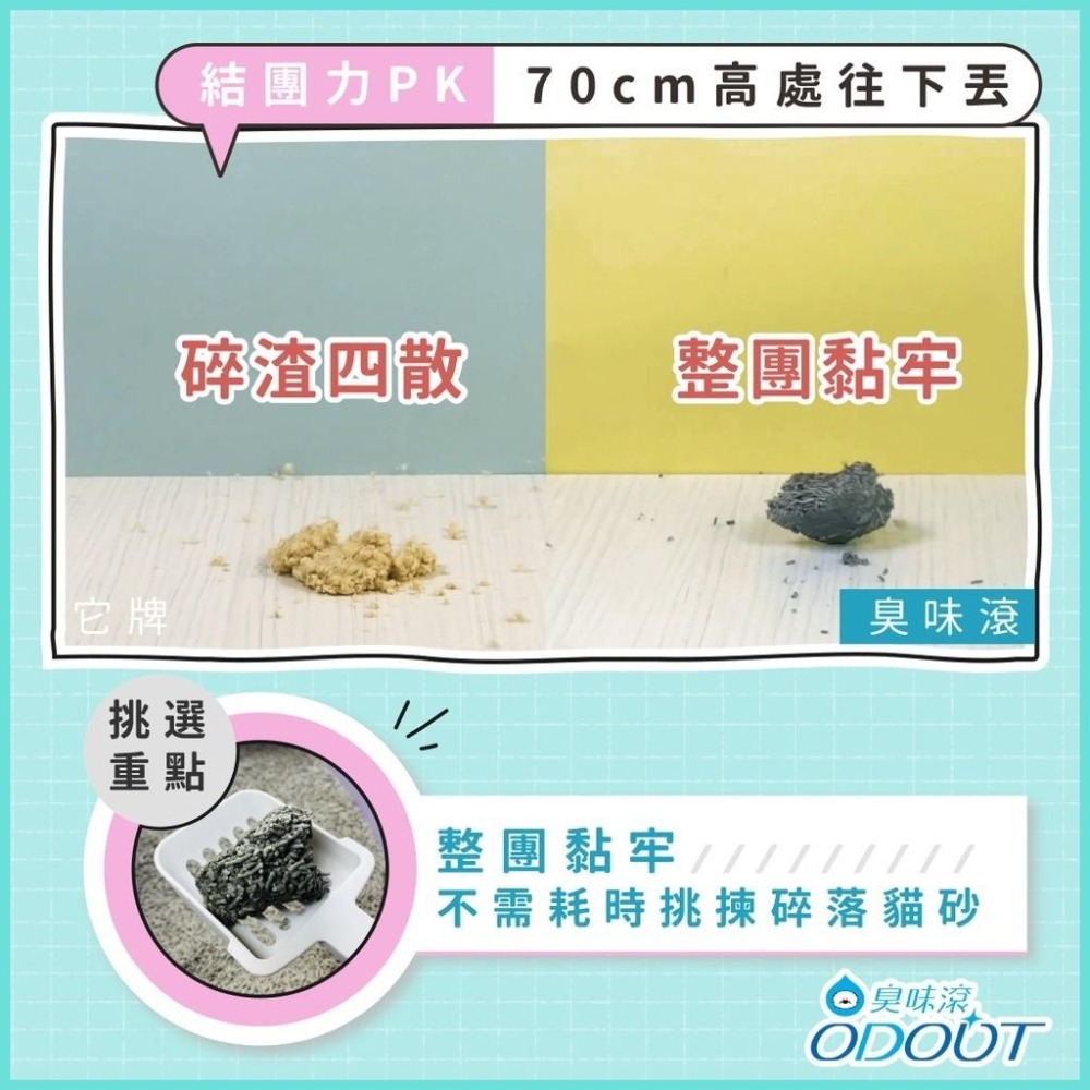 臭味滾 貓砂 除臭豆腐貓砂 豆腐砂 7L 貓砂 極細顆粒1.5mm 臭味滾貓砂 【QQ毛寵物】-細節圖6