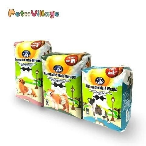 魔法村 PV 禮貌帶 狗狗禮貌帶 公狗專用拋棄式禮貌帶 Pet Village 公狗用禮貌帶 公狗 【QQ毛寵物】-細節圖3