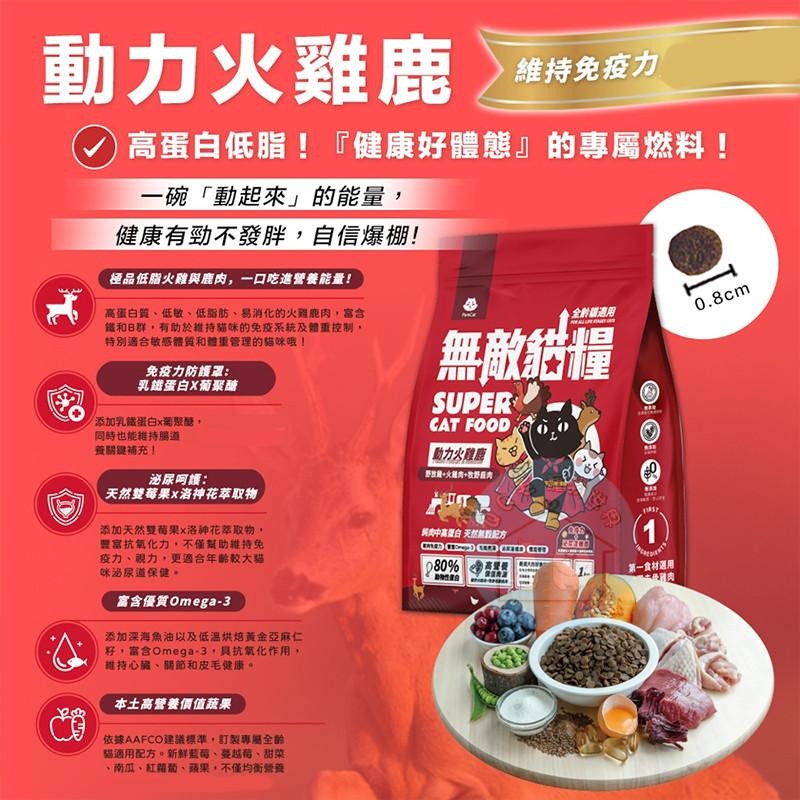 【✨送折扣卷】無敵貓糧 貓飼料 鮮雞蜂王乳 霸王野雞 ParkCat 無穀 貓糧 無穀貓糧 【QQ毛寵物】-細節圖5