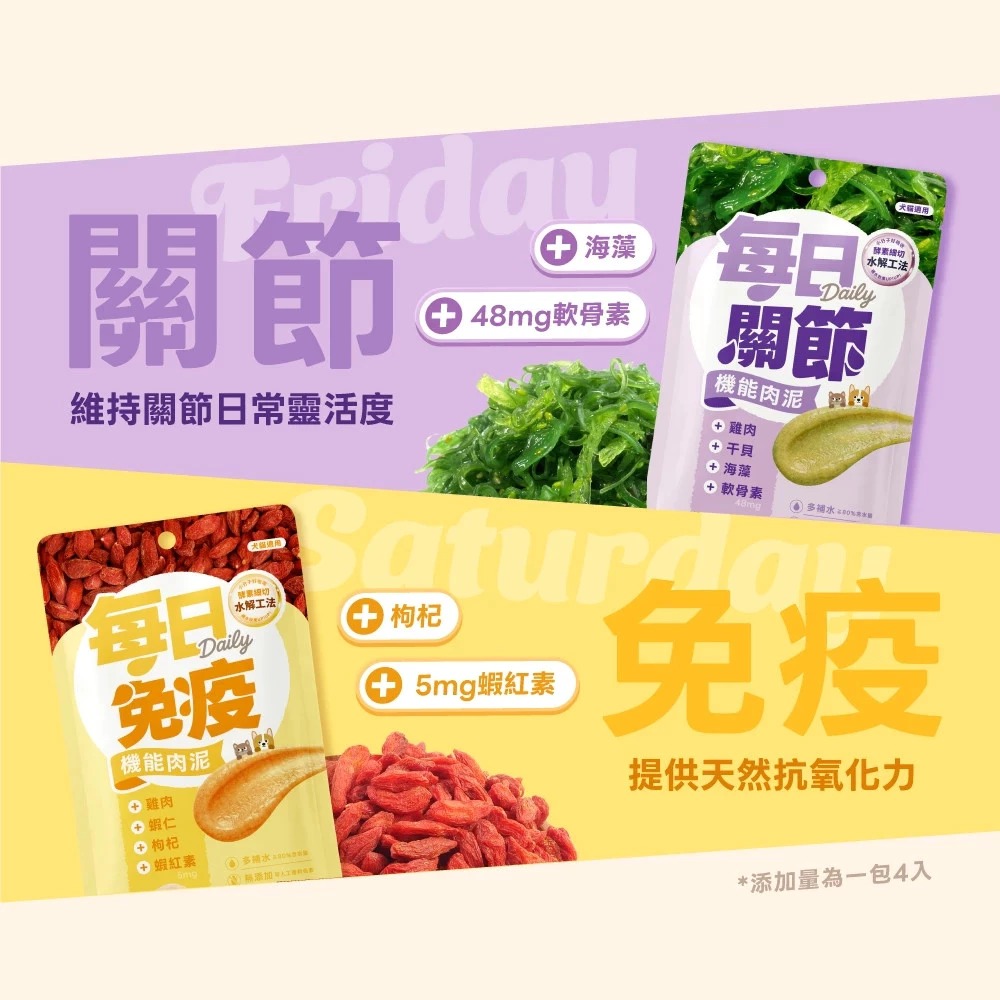 Hero Mama 每日機能肉泥 犬貓肉泥 寵物機能零食 低負擔 天然食材製成【QQ毛寵物】-細節圖4