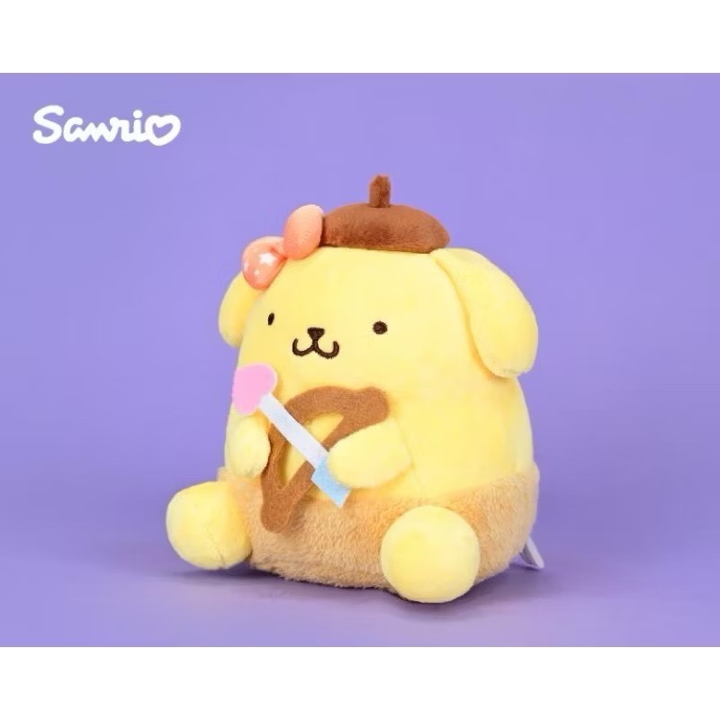 台灣現貨商檢合格（6吋）正版授權三麗鷗邱比特系列1大耳狗 布丁狗 Kitty 美樂蒂玩偶娃娃情人節生日禮物-規格圖5