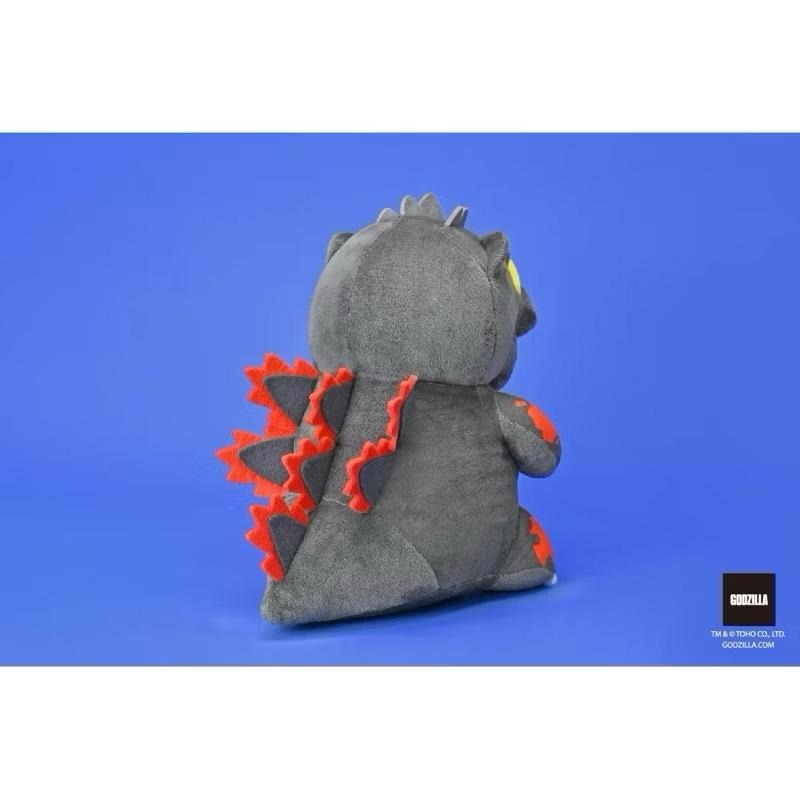 台灣現貨商檢合格（3吋/6吋/12吋/16吋）正版授權Godzilla城市之戰 哥吉拉紅蓮款娃娃哥吉拉 玩偶娃娃禮物布偶-細節圖3