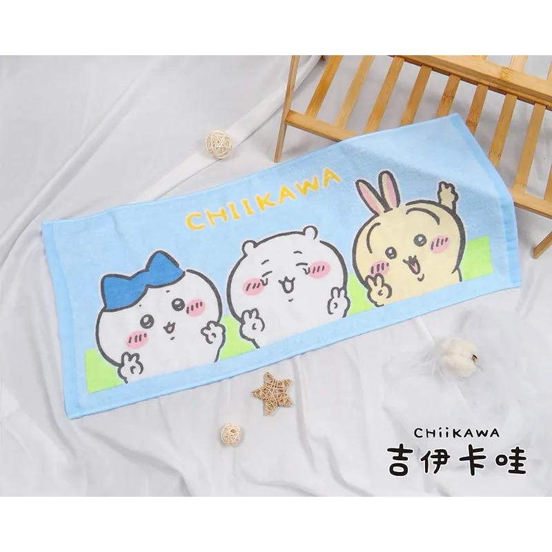 台灣現貨正版授權吉伊卡哇 小八貓 烏薩奇毛巾34 x 76公分台灣製毛巾-中型毛巾 印花毛巾 毛巾-細節圖2