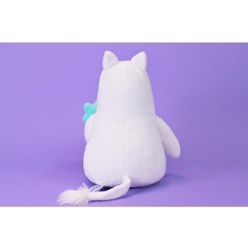 台灣現貨商檢合格（6吋/12吋）正版授權姆明 嚕嚕米 moomin玩偶 拿花姆明娃娃情人節禮物生日禮物-細節圖3