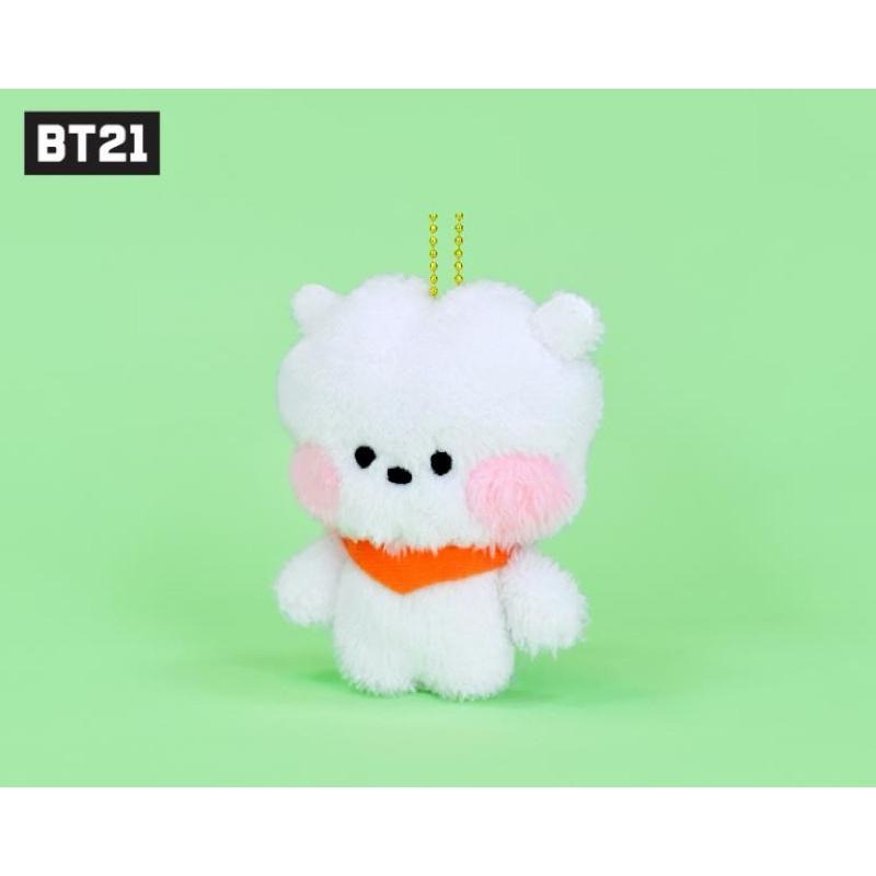 台灣現貨商檢合格（4吋）正版授權BT21 -寶寶款 baby宇宙明星 minini款  娃娃 吊飾-細節圖2