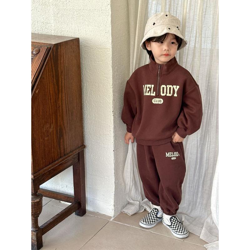 預購INS春秋款韓版男女童長袖休閒運動風格英文休閒上衣+長褲兩件式套裝姐妹裝 姊妹裝 兄妹裝 姐弟裝-細節圖8