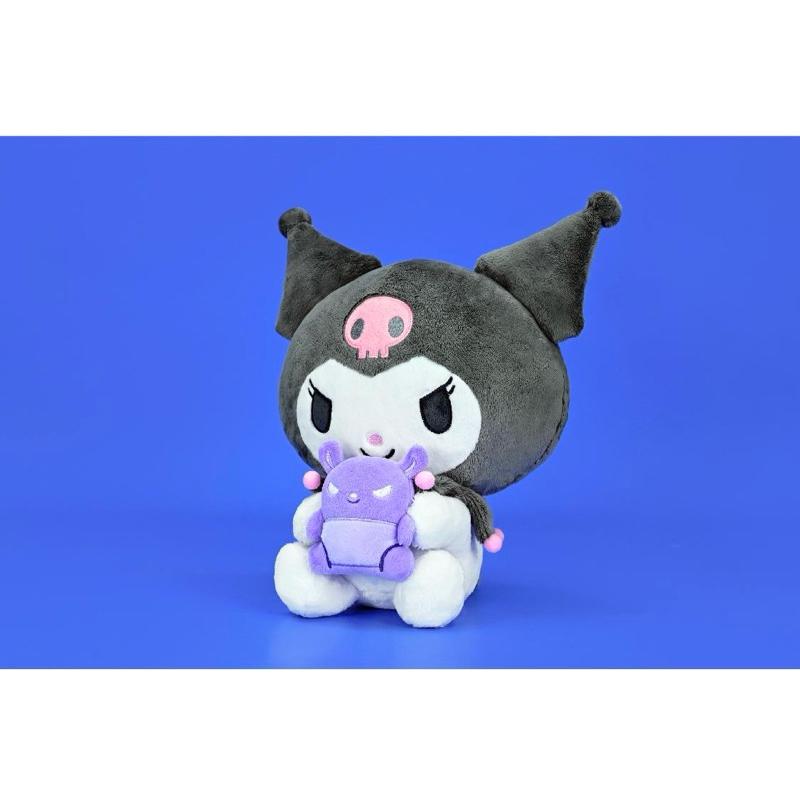 台灣現貨商檢合格（12吋）正版授權三麗鷗 kurunmi酷洛米抱巴庫系列玩偶娃娃情人節生日禮物-細節圖2