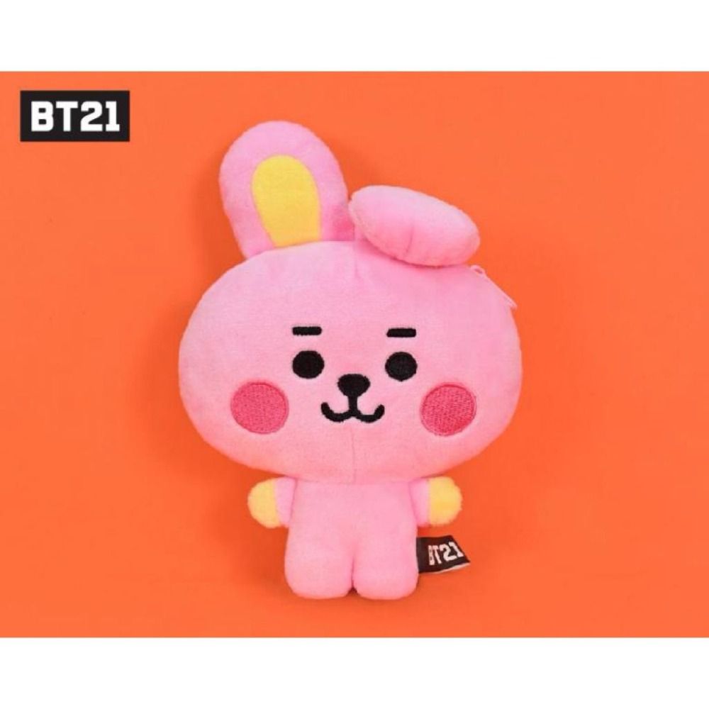台灣現貨正版授權（6吋） BT21票卡夾零錢包 TATA SHOOKY  COOKY  RJ CHIMMY 卡包 卡夾-細節圖6