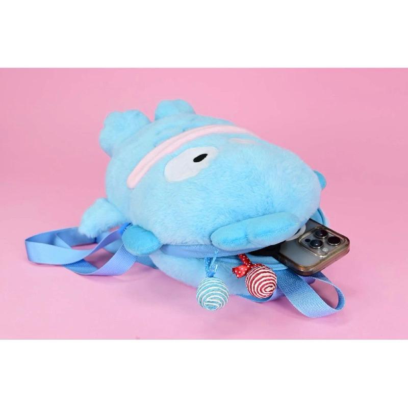 台灣現貨商檢合格（12吋）正版授權三麗鷗北極絨娃娃漢頓後背包 小孩背包 娃娃背包 絨毛背包 禮物兒童節禮物-細節圖3