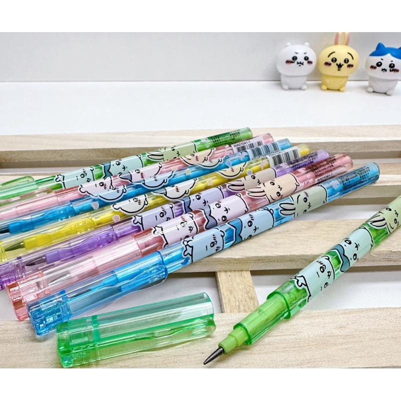 台灣現貨正版授權吉伊卡哇 小八 烏薩奇免削彩虹筆 彩色鉛筆/免削鉛筆（一組4入）-細節圖2