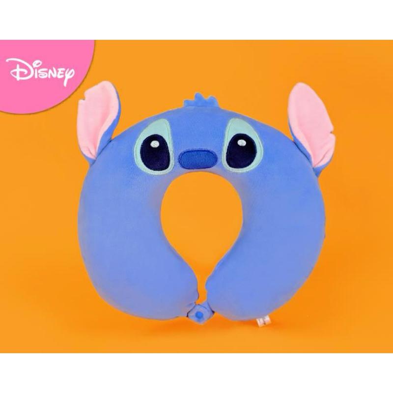 台灣現貨商檢合格（12吋）正版授權迪士尼系列史迪奇 維尼 米老鼠  奇奇蒂蒂 熊抱哥記憶頸枕-細節圖2