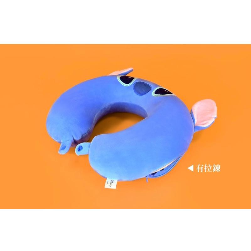 台灣現貨商檢合格（12吋）正版授權迪士尼系列史迪奇 維尼 米老鼠  奇奇蒂蒂 熊抱哥記憶頸枕-細節圖3