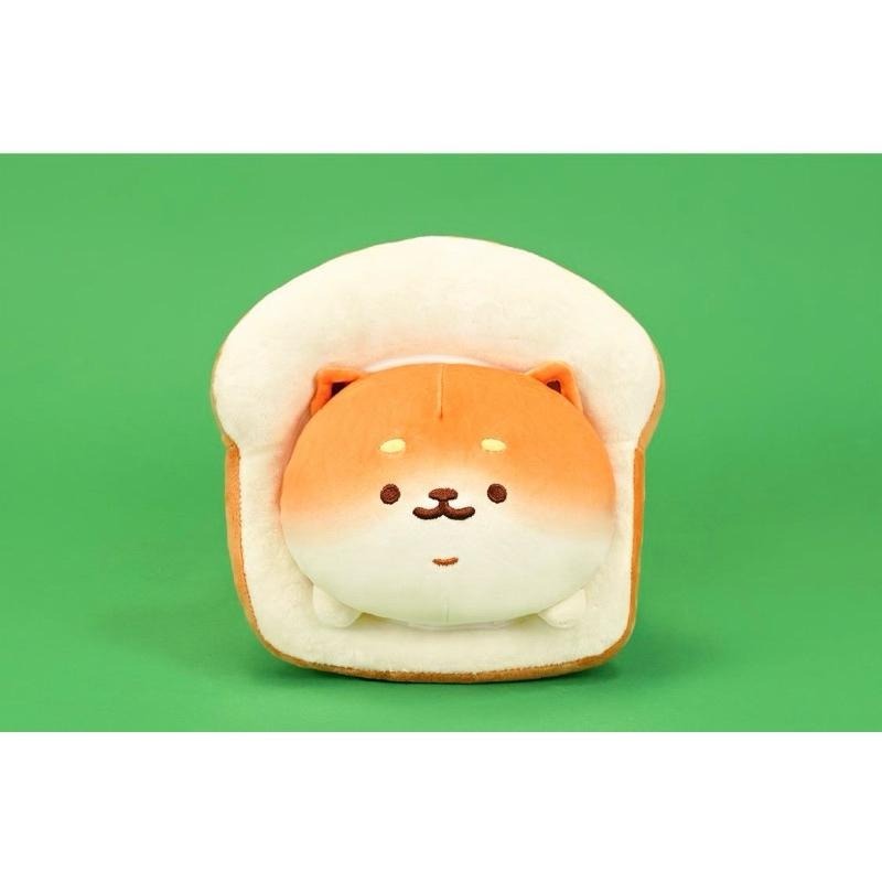 台灣現貨商檢合格（6吋/12吋）正版授權YEASTKEN麵包狗系列 萌 吐司柴犬狗狗 可愛 娃娃 玩偶 生日禮物 兒童節-細節圖2