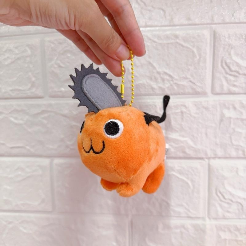 台灣現貨商檢合格（3吋/6吋/12吋）正版授權鏈鋸人電鋸人 鏈鋸惡魔 波奇塔 チェンソーマン 娃娃 玩偶 吊飾聖誕節禮物-細節圖3