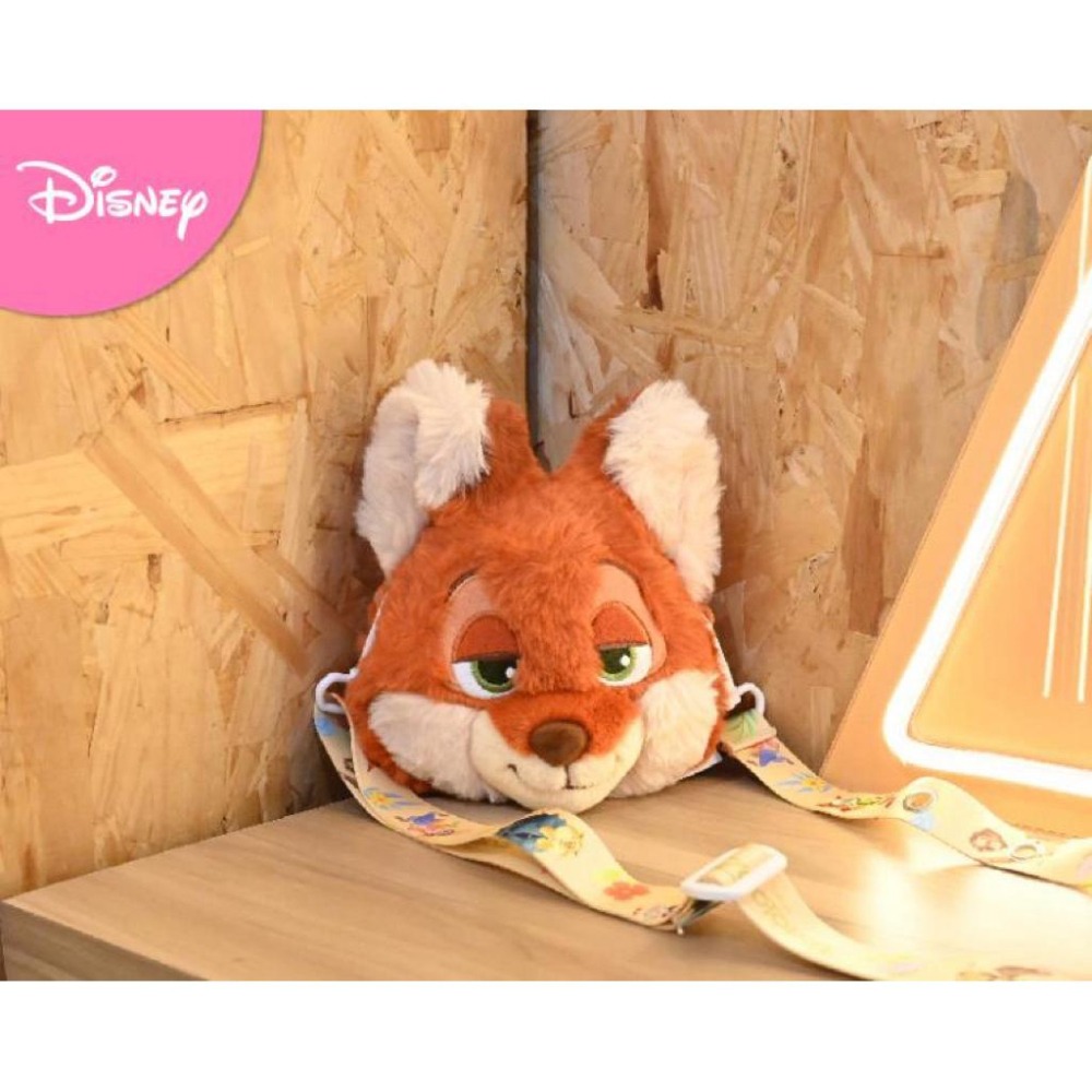 代購台灣現貨商檢合格（6吋）正版授權迪士尼皮克斯 動物方城市 系列玩偶 吊飾 掛件茱蒂 尼克 側背包 @交換禮物娃娃禮物-細節圖2