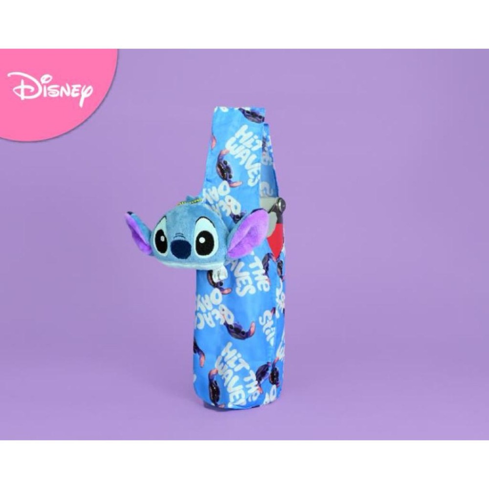 台灣現貨商檢合格（3吋）正版授權迪士尼 史迪奇飲料提袋 吊飾 飲料提袋 環保提杯袋 禮物 @交換禮物-細節圖3