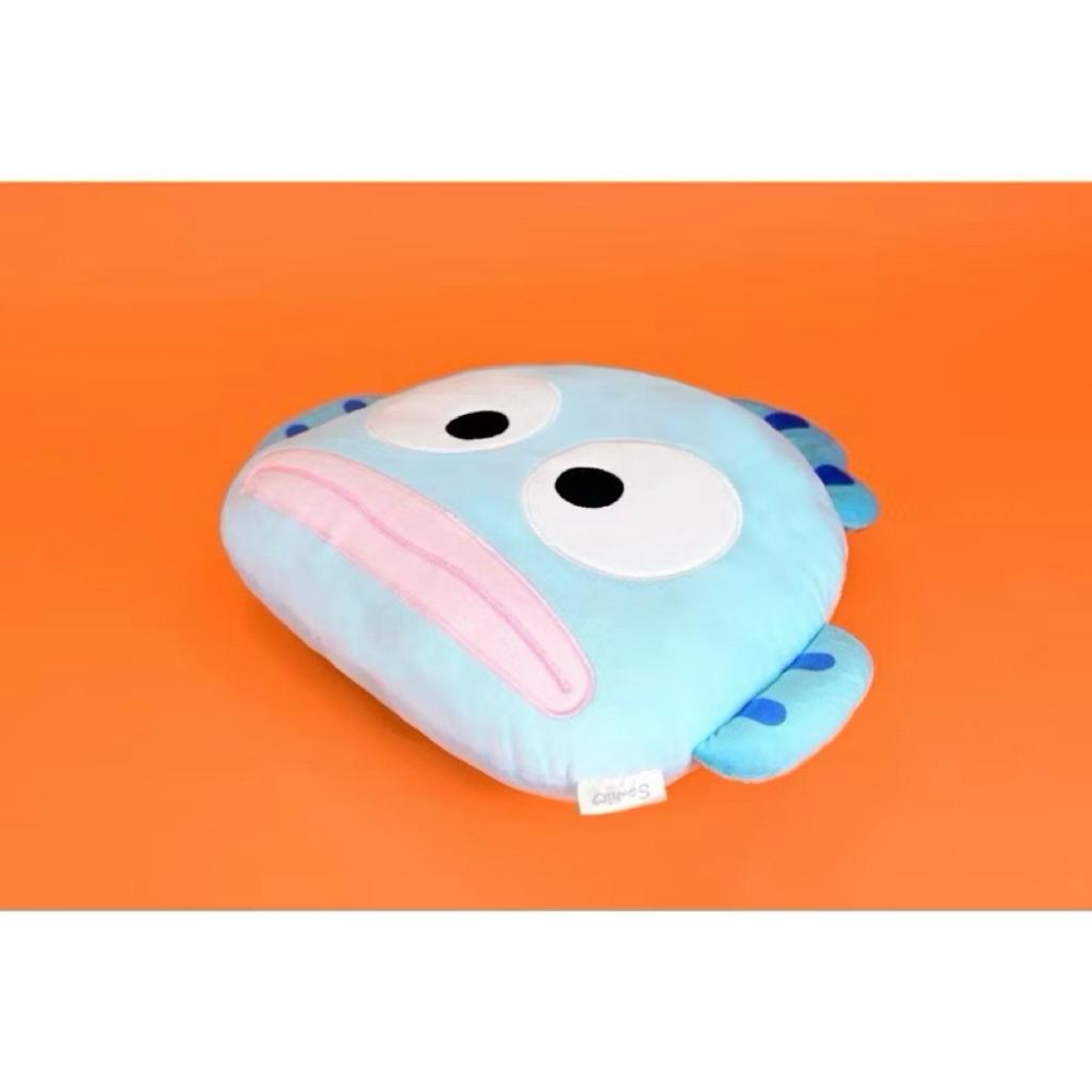 台灣現貨商檢合格（12吋）正版授權三麗鷗 人魚漢頓 頭型抱枕系列玩偶娃娃禮物兒童節禮物 1 生日禮物-細節圖2