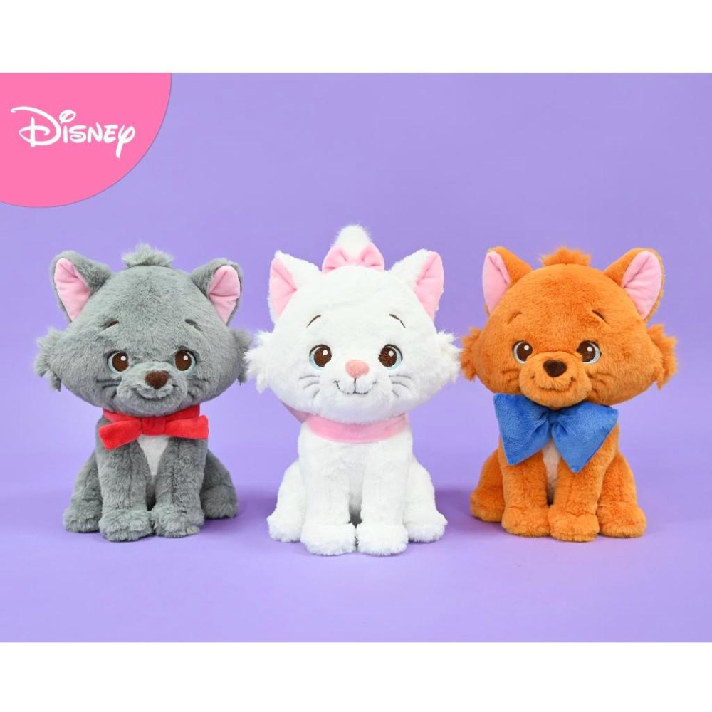 台灣現貨商檢合格（12吋）正版授權迪士尼娃娃 貓狗系列 @貓兒歷險記兒童節禮物聖誕節禮物-細節圖2