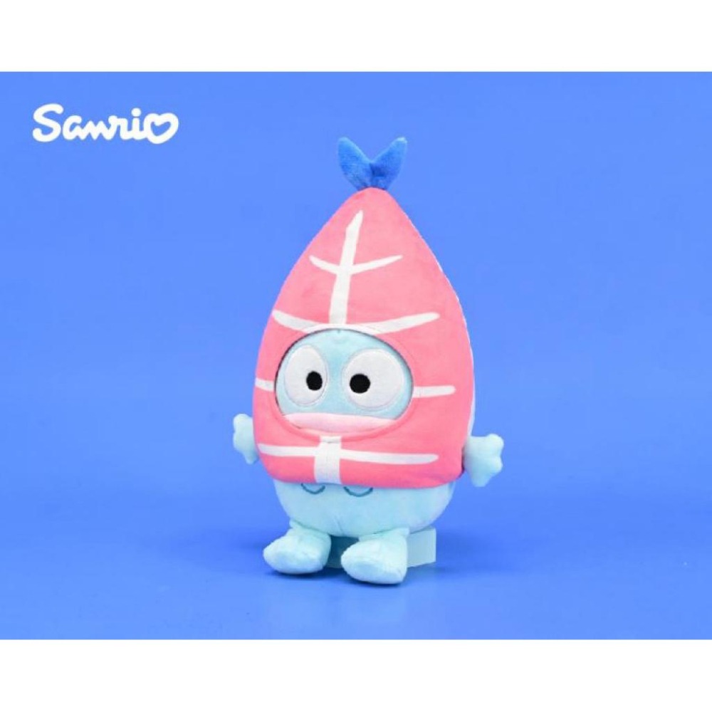 台灣現貨商檢合格（6吋/12吋）正版授權三麗鷗 漢頓頭套變裝系列 鮪魚 炸蝦 山葵醬玩偶娃娃禮物1兒童節禮物 生日禮物-細節圖2