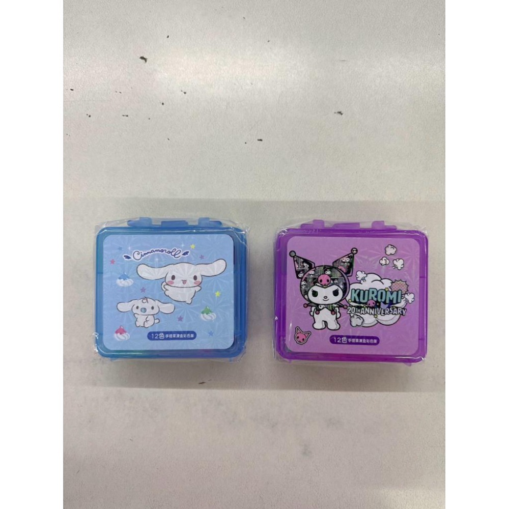 台灣現貨正版授權新款三麗鷗酷洛米 大耳狗 12色手提果凍彩色筆 彩色筆 @小學必備 彩色筆-細節圖2