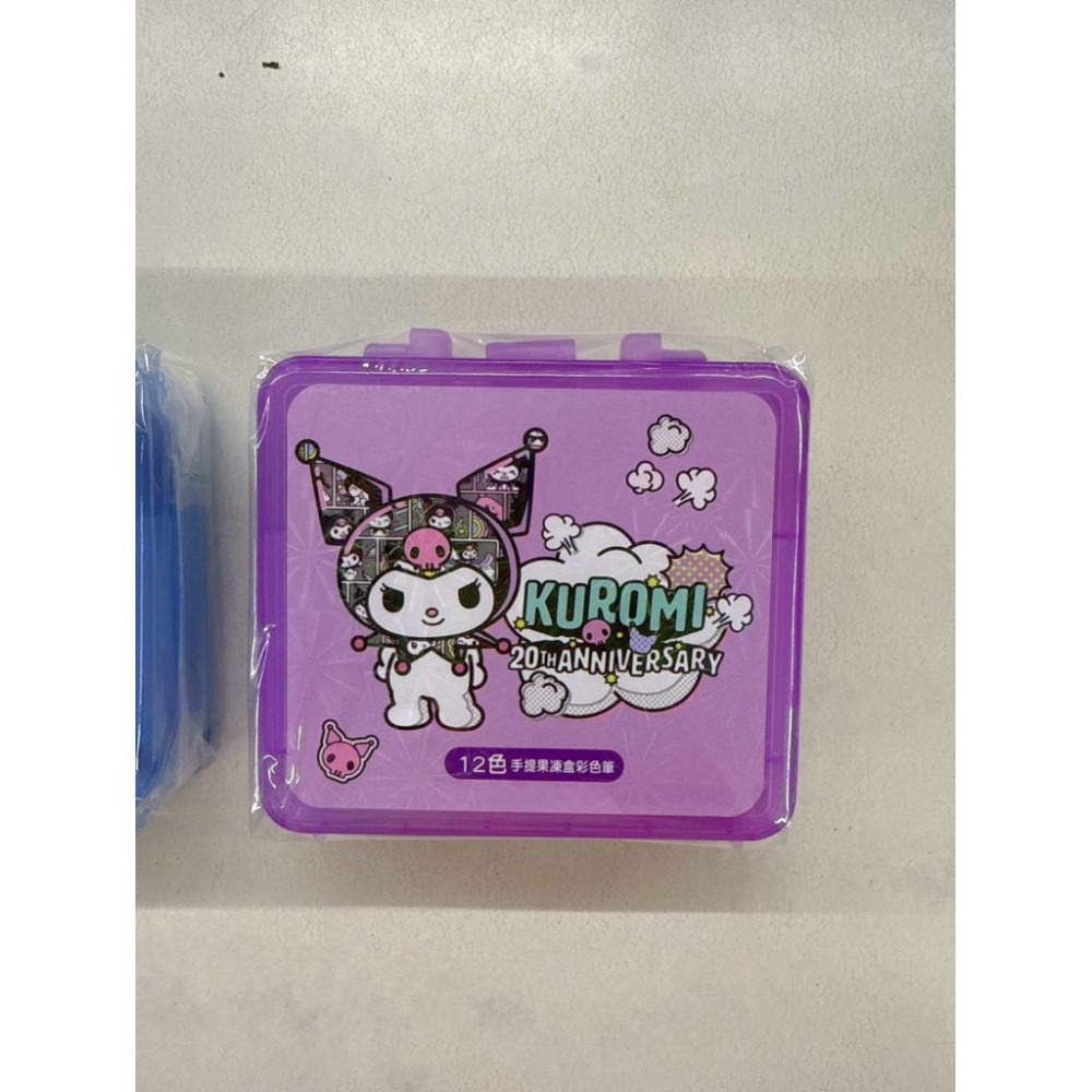 台灣現貨正版授權新款三麗鷗酷洛米 大耳狗 12色手提果凍彩色筆 彩色筆 @小學必備 彩色筆-細節圖4
