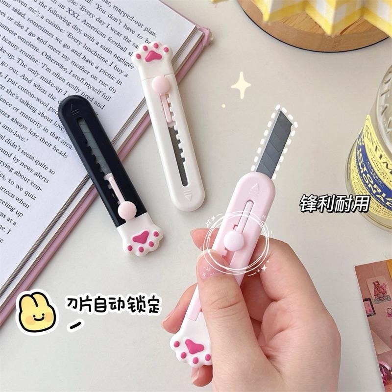 台灣現貨迷你美工刀 隨身美工刀 @猫爪美工刀 拆快遞小刀  裁紙刀-細節圖5
