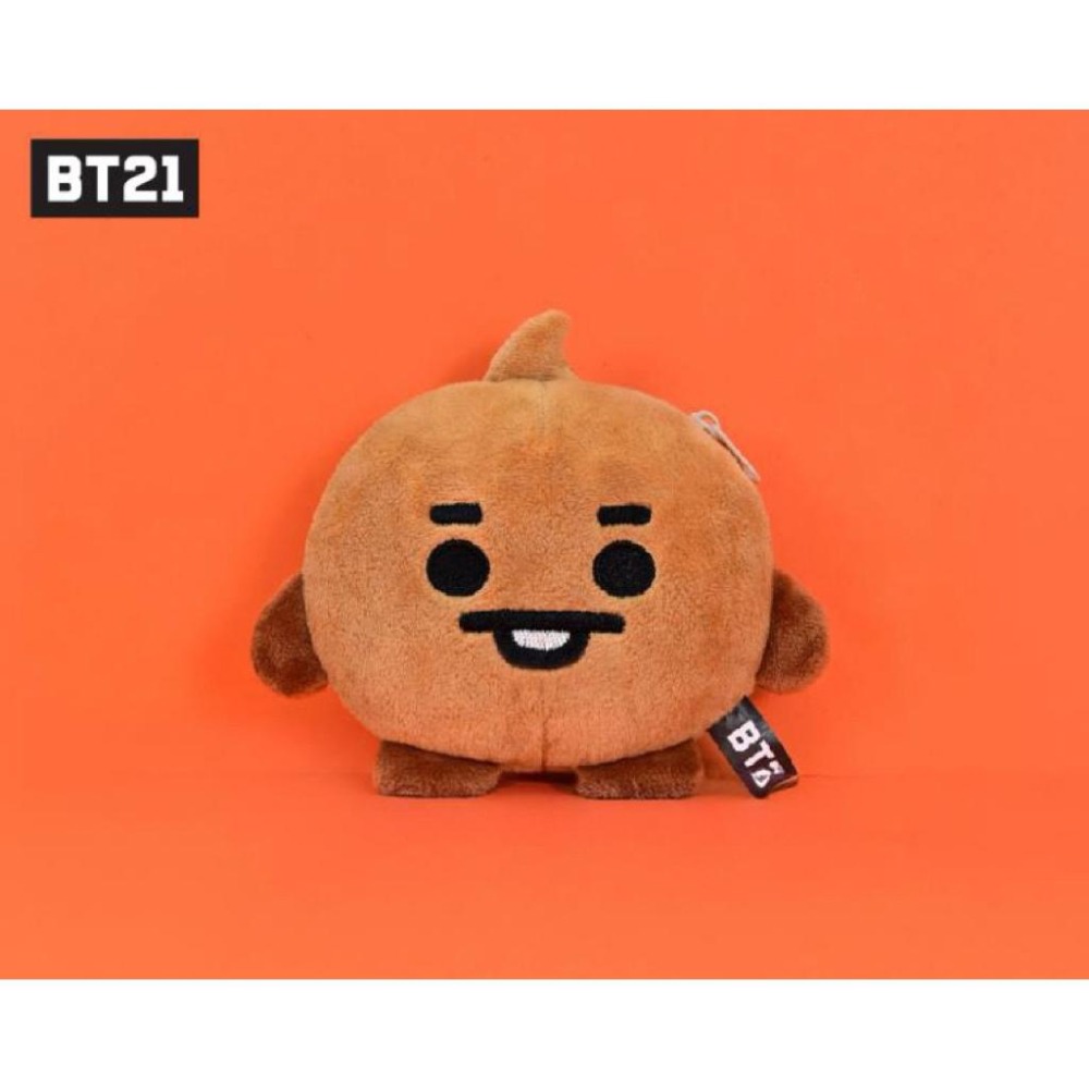 台灣現貨正版授權（6吋） BT21票卡夾零錢包 TATA SHOOKY  COOKY  RJ CHIMMY 1卡包 卡夾-細節圖2