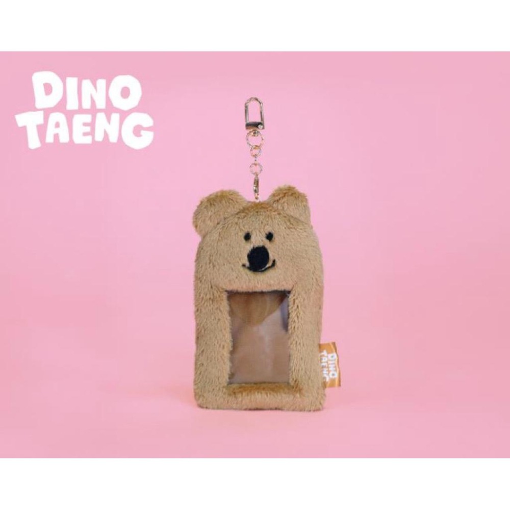 台灣現貨正版授權商檢合格（5吋）韓國DINOTANG-QUOKKA短尾矮袋鼠 票卡包 聖誕禮物 @ 生日禮物 情人節禮物-細節圖3