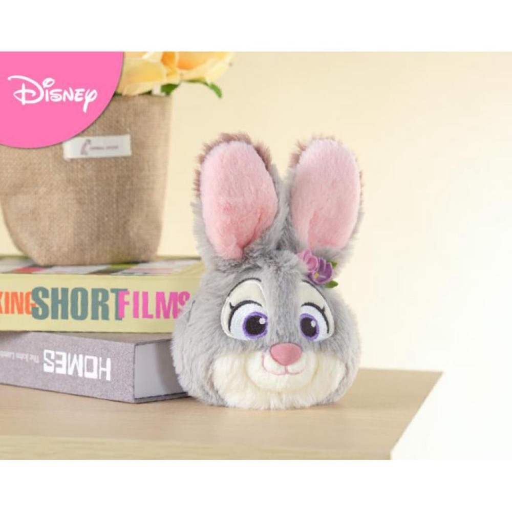 代購台灣現貨商檢合格（f）正版授權迪士尼皮克斯 動物方城市頭型零錢包系列玩偶 吊飾 @ 掛件茱蒂 尼克 交換禮物娃娃禮物-細節圖4