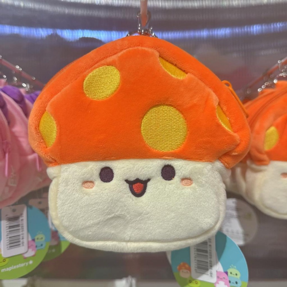 台灣現貨正版授權Maplestory 新楓之谷（5吋）綠水靈 皮卡啾 粉豆 石靈 雪吉拉 玩偶 娃娃 吊飾 零錢包@禮物-細節圖3