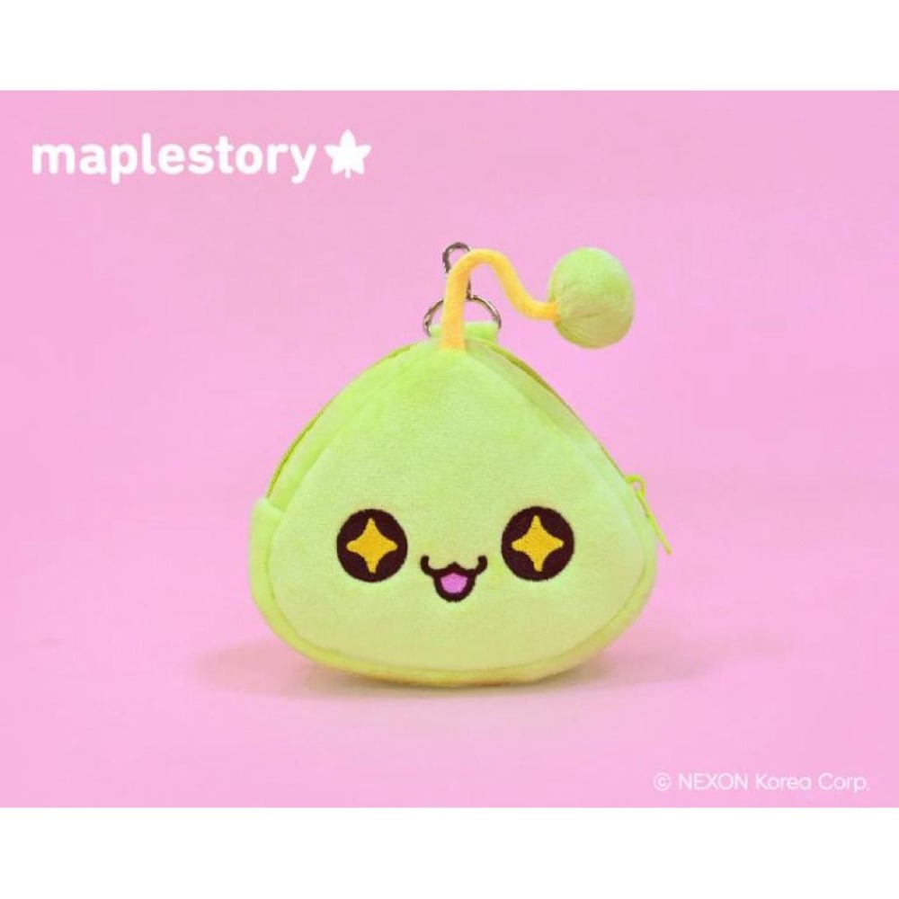台灣現貨正版授權Maplestory 新楓之谷（5吋）綠水靈 皮卡啾 粉豆 石靈 雪吉拉 玩偶 娃娃 吊飾 零錢包@禮物-細節圖6