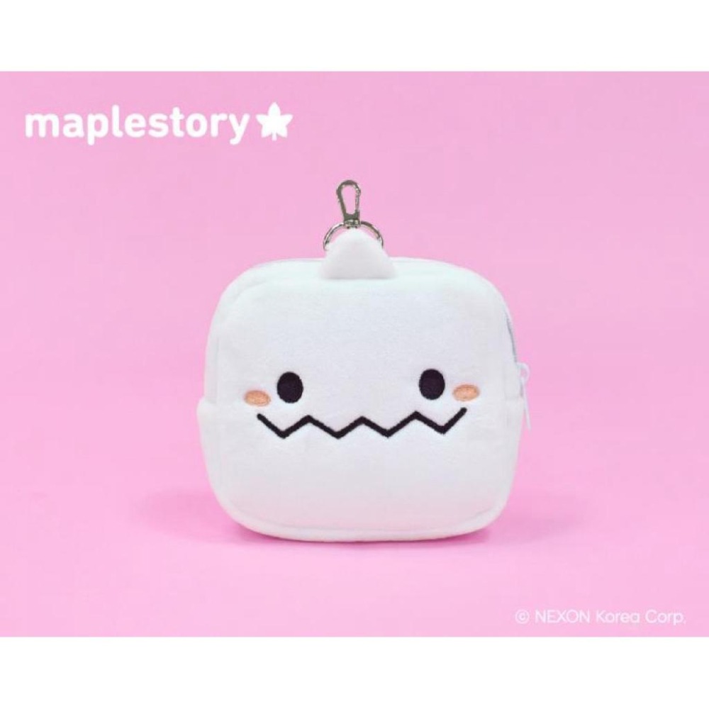 台灣現貨正版授權Maplestory 新楓之谷（5吋）綠水靈 皮卡啾 粉豆 石靈 雪吉拉 玩偶 娃娃 吊飾 零錢包@禮物-細節圖7