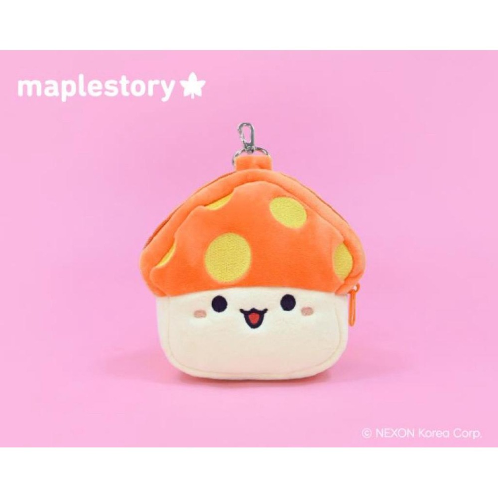 台灣現貨正版授權Maplestory 新楓之谷（5吋）綠水靈 皮卡啾 粉豆 石靈 雪吉拉 玩偶 娃娃 吊飾 零錢包@禮物-細節圖9