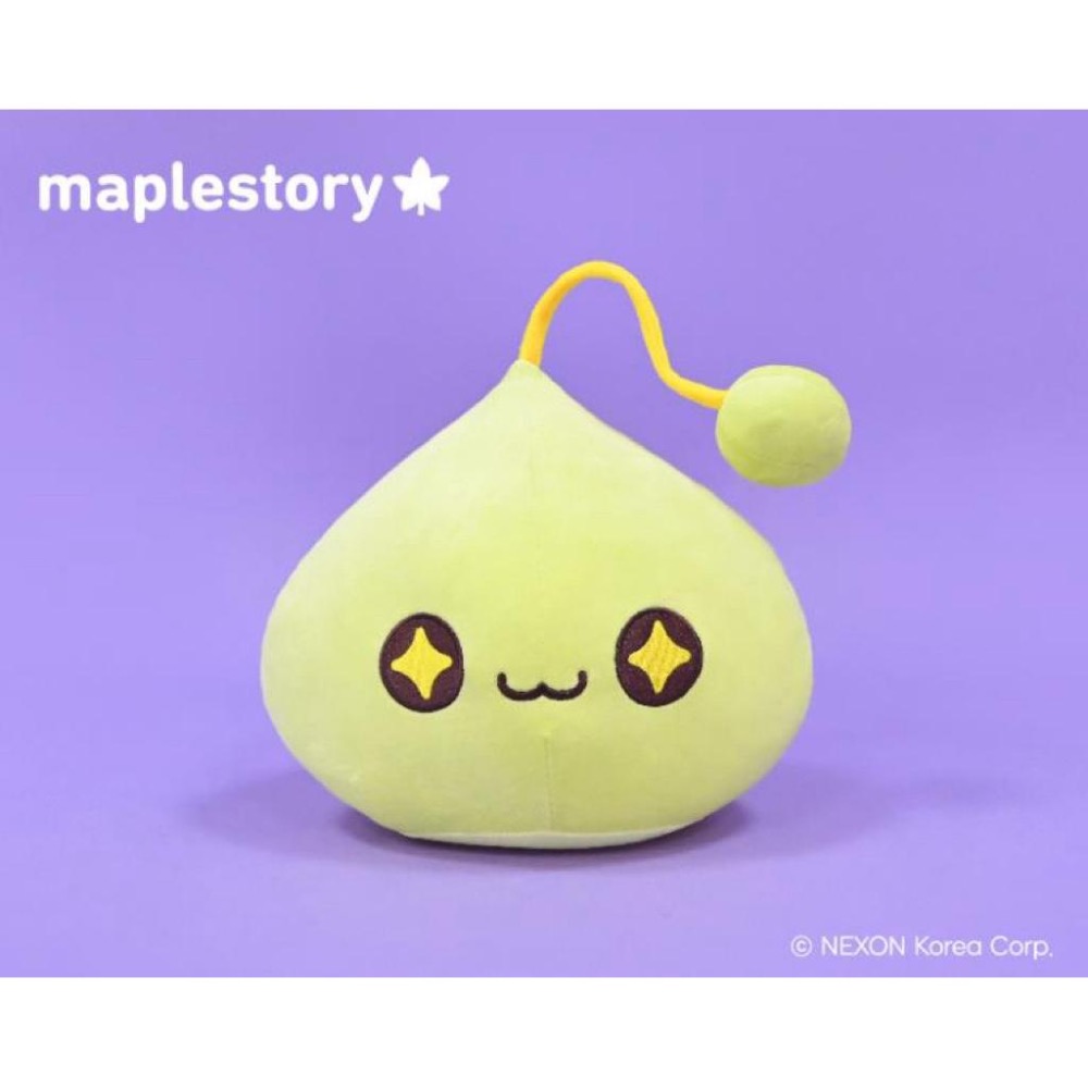 台灣現貨正版授權Maplestory 新楓之谷（12吋）綠水靈 皮卡啾 粉豆 石靈 雪吉拉 玩偶 娃娃@聖誕節禮物 生日-細節圖6
