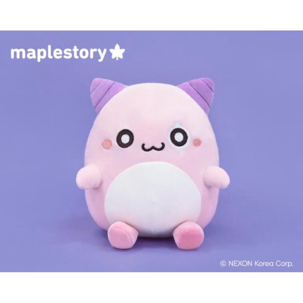 台灣現貨正版授權Maplestory 新楓之谷（12吋）綠水靈 皮卡啾 粉豆 石靈 雪吉拉 玩偶 娃娃@聖誕節禮物 生日-細節圖7