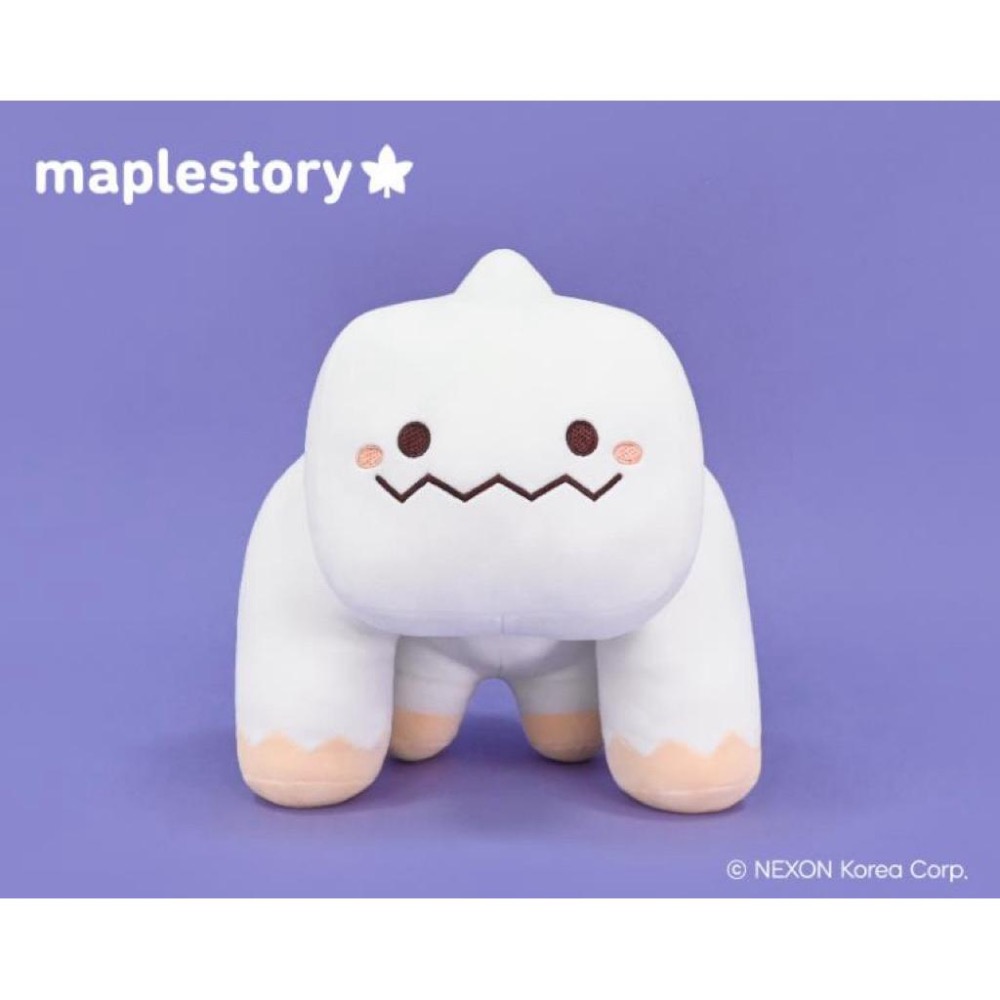 台灣現貨正版授權Maplestory 新楓之谷（12吋）綠水靈 皮卡啾 粉豆 石靈 雪吉拉 玩偶 娃娃@聖誕節禮物 生日-細節圖8