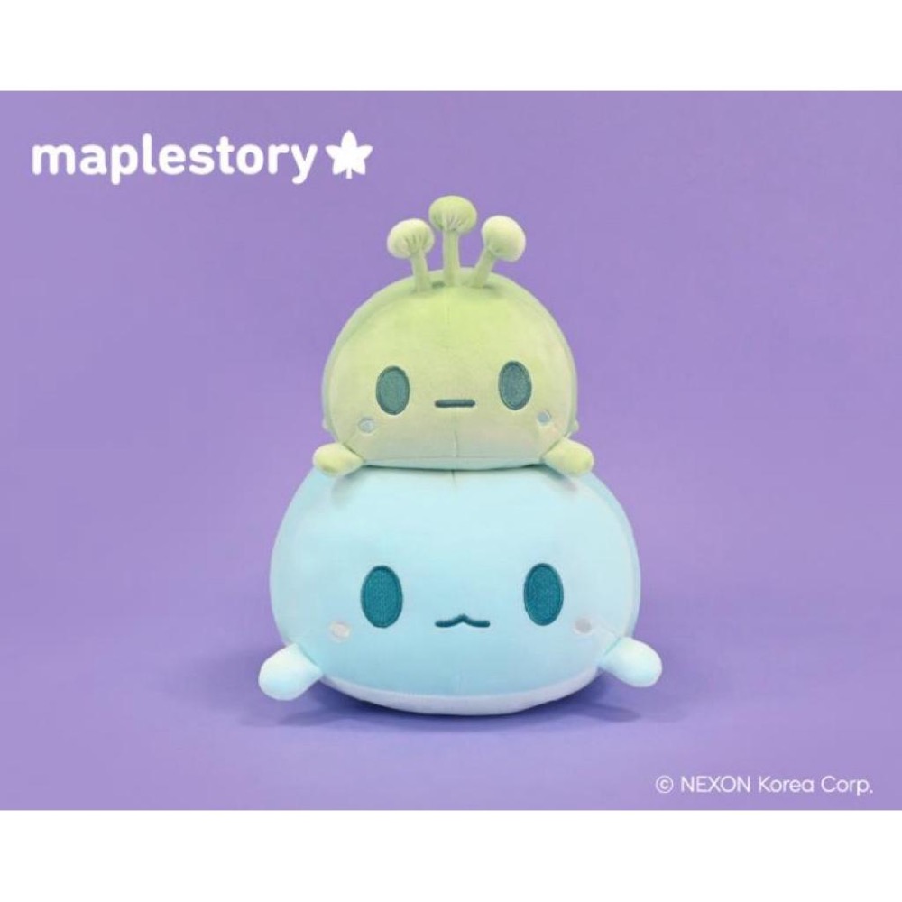 台灣現貨正版授權Maplestory 新楓之谷（12吋）綠水靈 皮卡啾 粉豆 石靈 雪吉拉 玩偶 娃娃@聖誕節禮物 生日-細節圖9