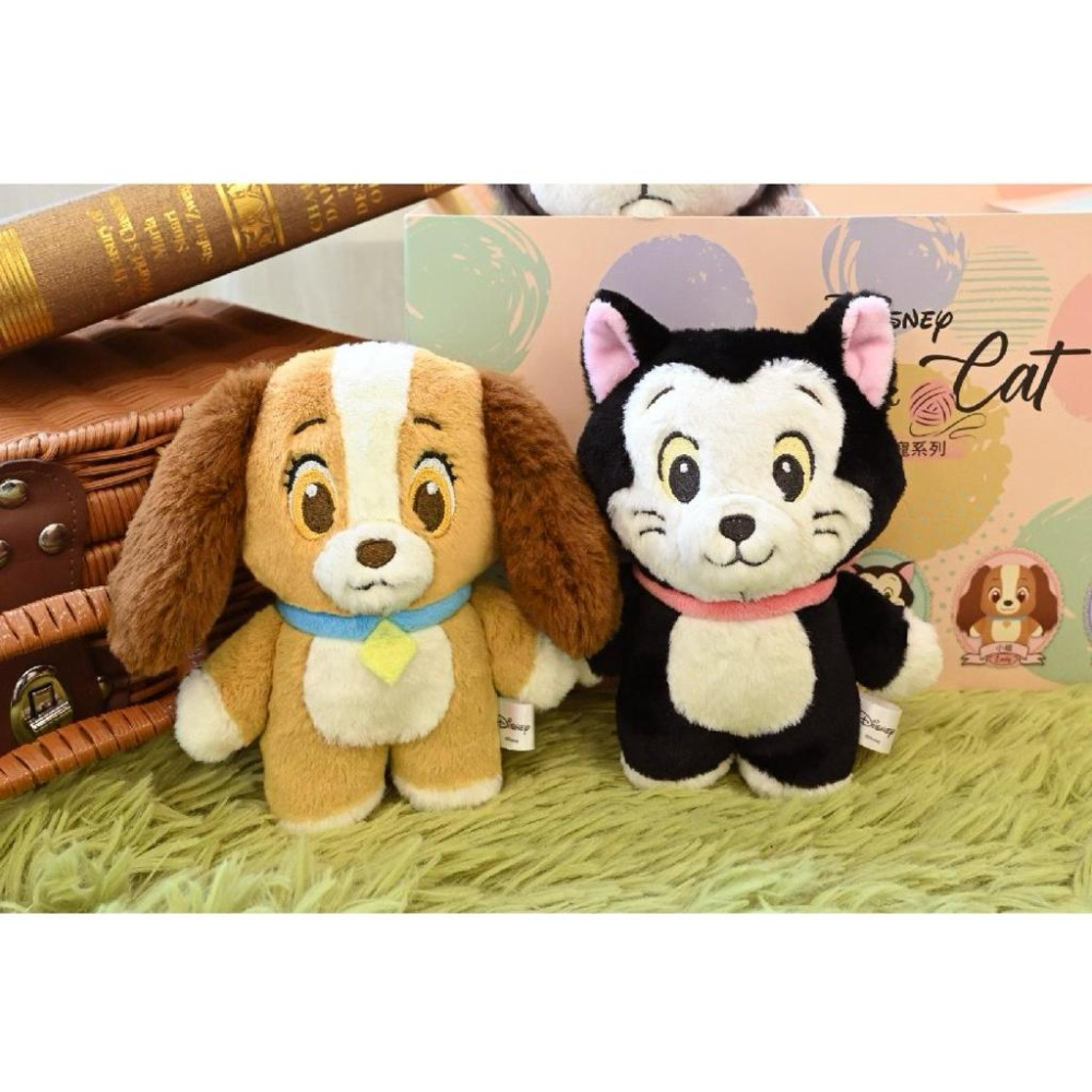 台灣現貨正版授權（15cm)khtoy迪士尼盲盒 貓狗站姿系列 @ 魯斯佛 小姐 娜娜狗 柏里歐 瑪麗貓 杜洛斯 費加洛-細節圖3