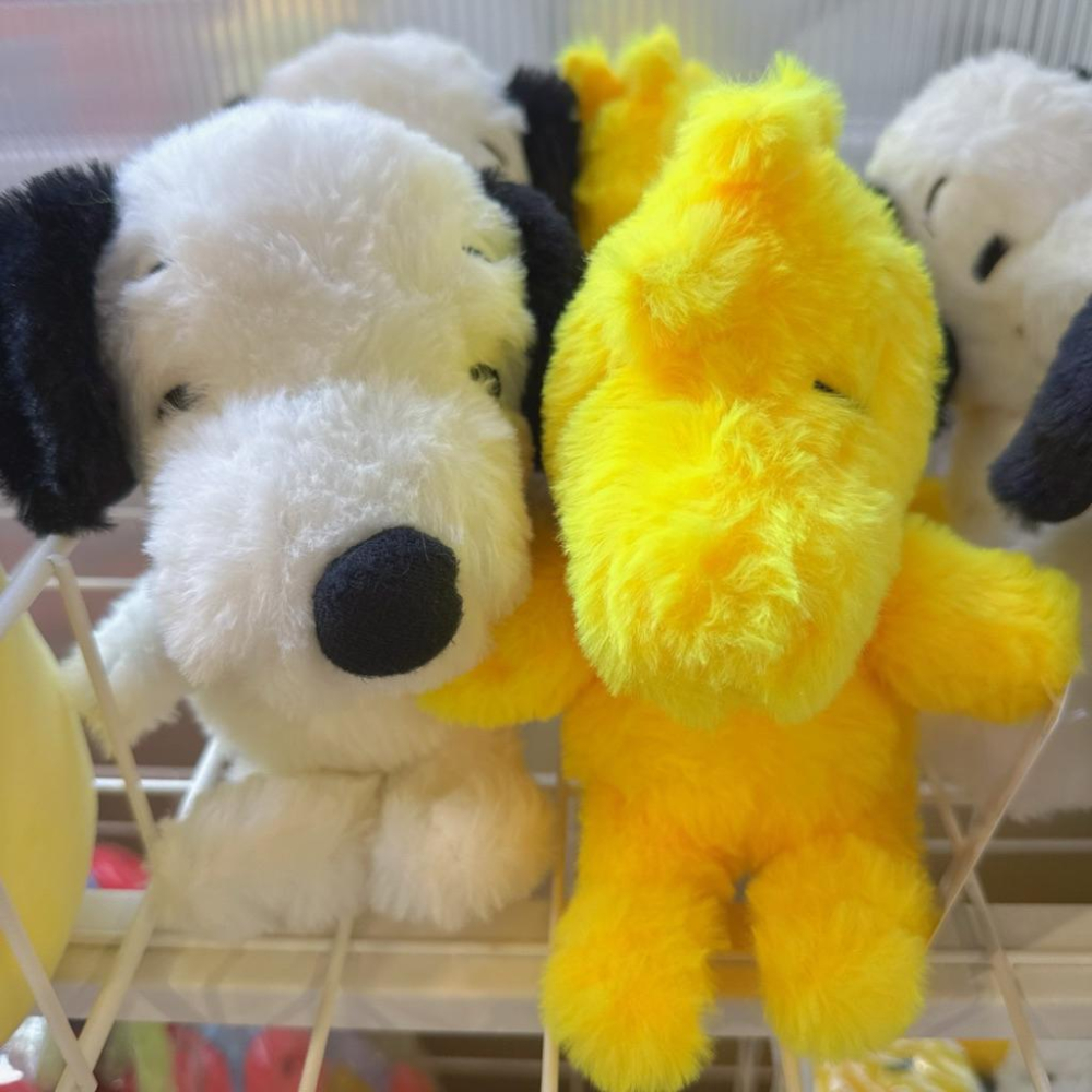 台灣現貨正版授權商檢合格（19cm）史努比 小黃鳥玩偶吊飾 @ 娃娃 背包吊飾 玩偶-細節圖2