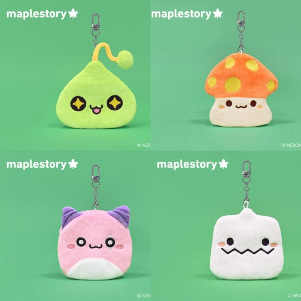 台灣現貨正版授權Maplestory 新楓之谷（5吋）綠水靈 皮卡啾 粉豆 雪吉拉票卡夾 聖誕禮物 @ 生日禮物-細節圖6