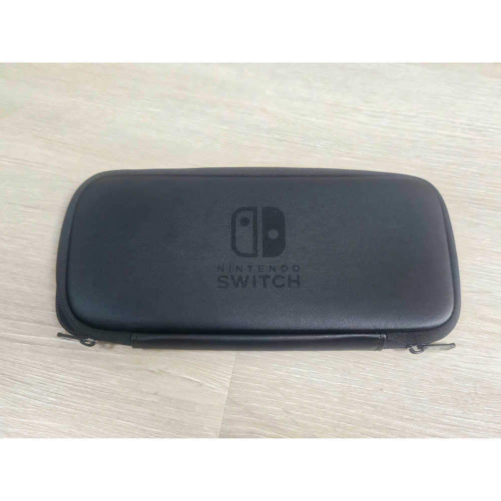 Nintendo Switch NS 任天堂原廠主機 收納包 防撞包 主機包 保護殼 送保護貼 黑色-細節圖2