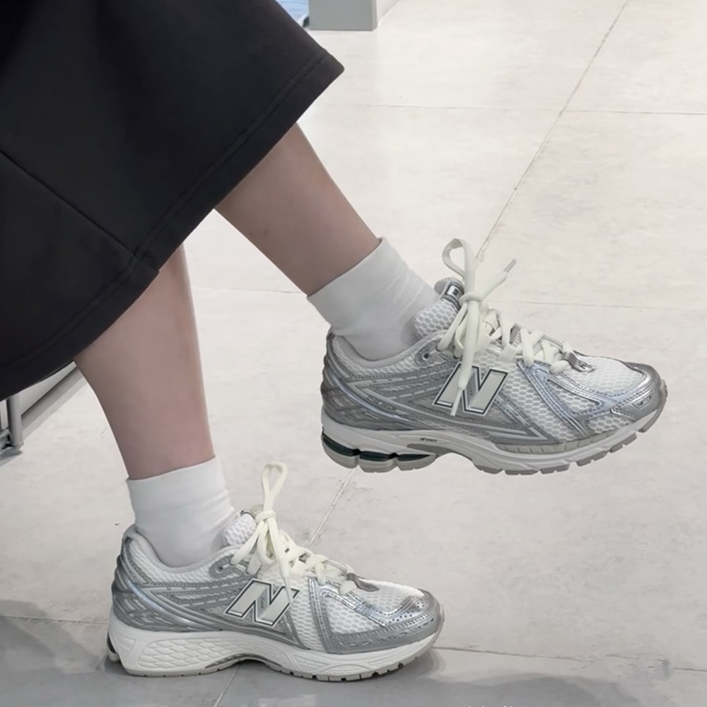 全新正版 New Balance 1906R 白灰綠 復古 休閒跑步鞋 男女通用 潮流百搭 泫雅同款 M1906REE-細節圖3