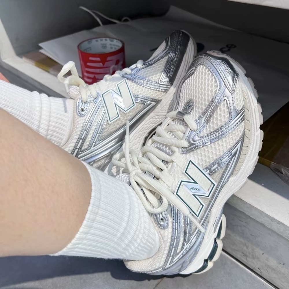 全新正版 New Balance 1906R 白灰綠 復古 休閒跑步鞋 男女通用 潮流百搭 泫雅同款 M1906REE-細節圖6