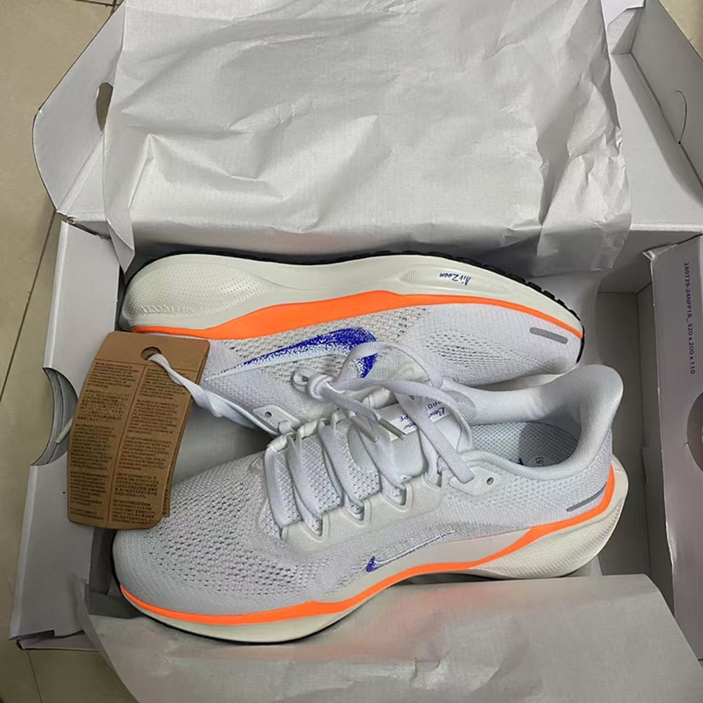 正版 NIKE Air Zoom Pegasus 41 小飛馬 慢跑鞋 白橙 男女鞋 運動休閒鞋 HF0013-900-細節圖9