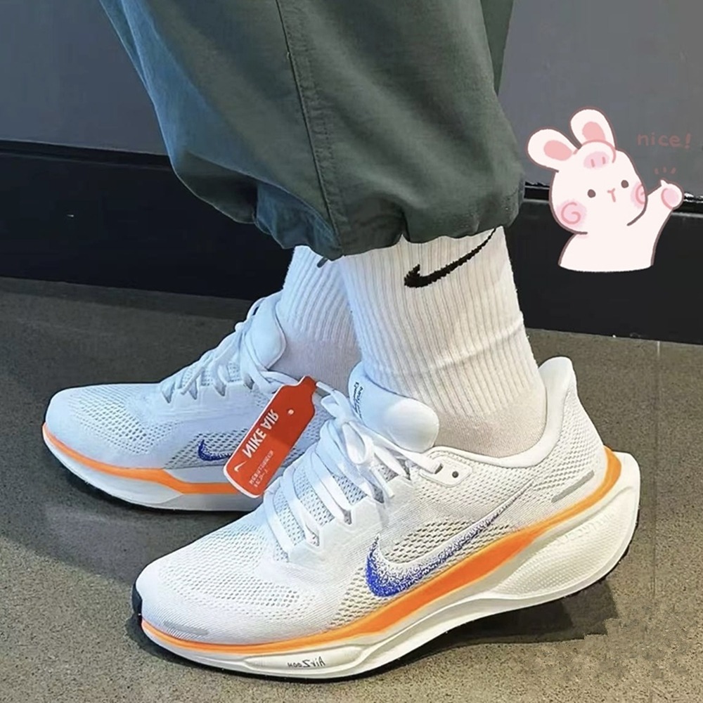 正版 NIKE Air Zoom Pegasus 41 小飛馬 慢跑鞋 白橙 男女鞋 運動休閒鞋 HF0013-900-規格圖9