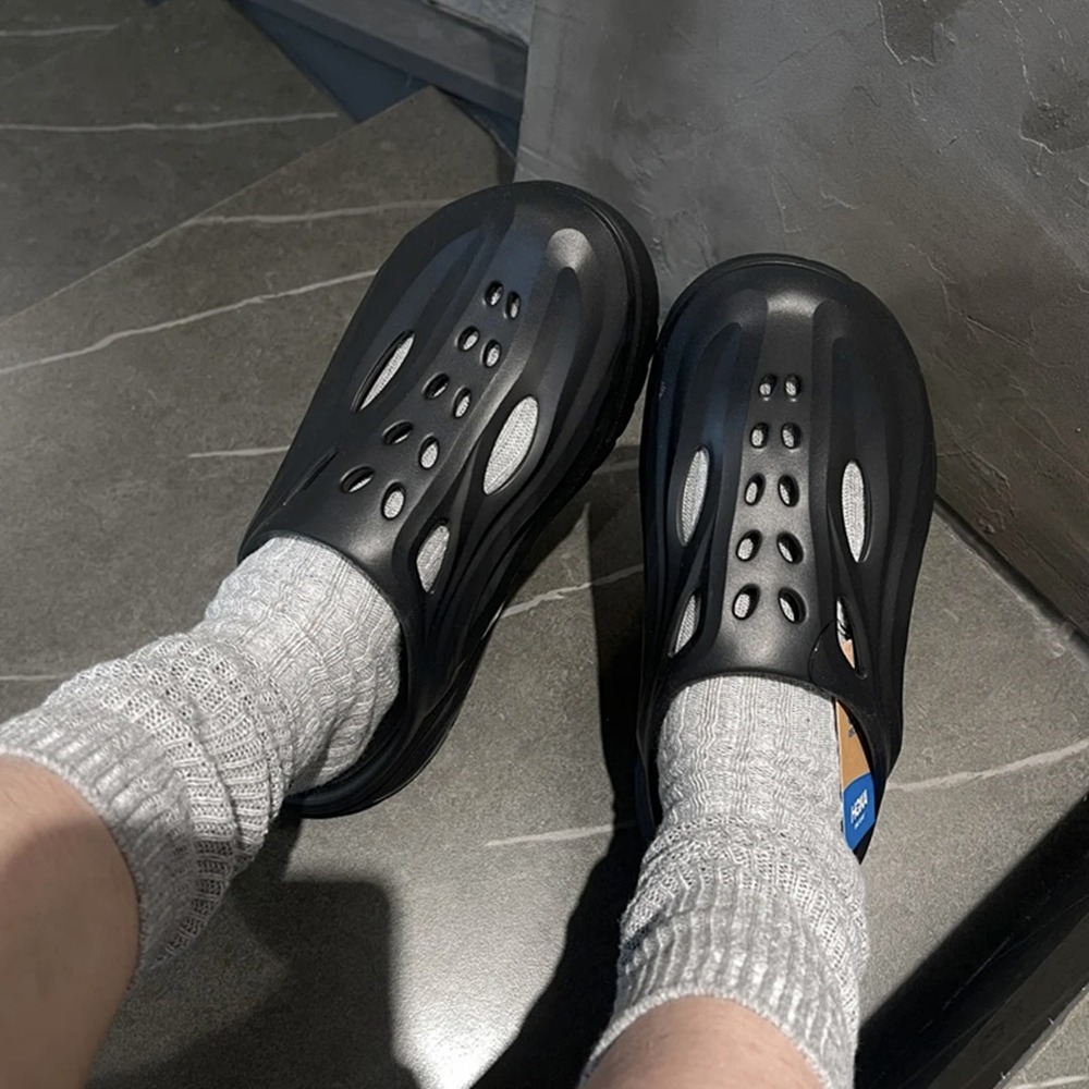 正版 HOKA one one ora recovery mule 速乾 包頭拖鞋 男女同款 一腳蹬 懶人鞋 增高 涼鞋-細節圖8