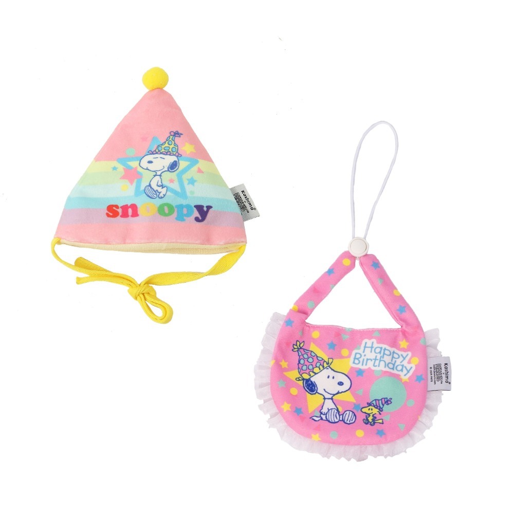 組合(口水巾+帽子)粉