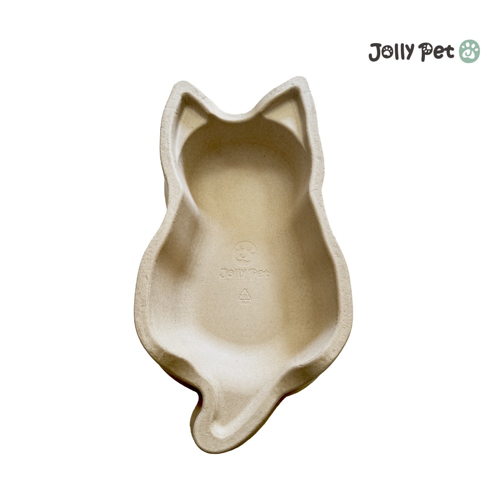 【現貨】JollyPet紙漿貓窩 兩款 輕巧耐用 環保 防潮防水 睡窩 貓抓盆-規格圖6